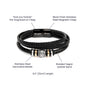 To My Husband | Men's "Love You Forever" Bracelet